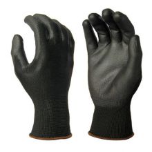 13G polyester liner Economy PU Coated Work Gloves Guantes Pu