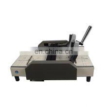 Hot-sale Manual Type Desktop Booklet Maker Folding Machine thumbnail-2
