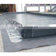 4m X15m Yellow 22 Oz. VCP Material Mini Duck Pond Flexible Foam Wall Oil Barrier Spill Containment Berm thumbnail-5