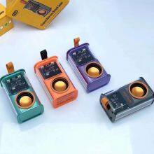 Creativity Transparent Speaker Bluetooth Sound Light Rhythm Subwoofer Series Gifts Bocinas Bluetooth thumbnail-3