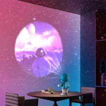 Mini Astronaut Galaxy Projector 18 HD Film Discs Kids Spaceman Starlight Projector Novelty Led Night Lamp For Home Decoration thumbnail-3