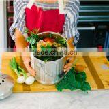2016 Hot Saling 1gallon Kitchen Stainless Steel Compost Bin, Compost Pail With Lid and Carbon thumbnail-6