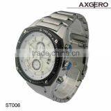 Wholesale alibaba China vogue watches men stainless steel watches for with chronograph