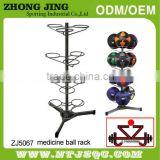 Fitness Gym 6 Tiers Medicine Ball Rack