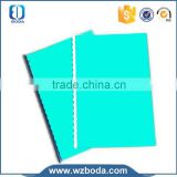 pvc-cover notebook with pen loop ,binding machine ,with high quality