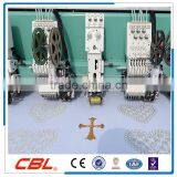 15 Heads Flat and Belting Computerized Embroidery Machine With Sequin Device thumbnail-2