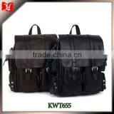 Folding Backpack Bicycle Vintage Leather Backpack Massage Backpack thumbnail-1