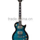 Chinese Wholesale LP Standard Humbucker Flamed Maple Body Electric Guitar and Bass Kits thumbnail-2