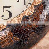 Large Vintage Mosaic Decorative Digital Dial ce Clock thumbnail-2