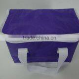 2016 Large Volume Customized Size/color Food Bag Non Woven Polyester Frozen Food Lunch Insulated Cooler Bag thumbnail-2