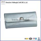 Exquisite Fashion Light Blue PU Leather Travel Jewelry Case thumbnail-2