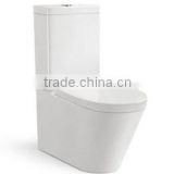 Western design bathroom wash down P-trap 180mm two piece toilet (BSJ-T110)