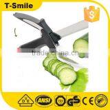 Stainless Steel Kitchen Clever Food Slicer Scissors Knives