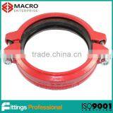 UL/ FM Ductile Iron Grooved Fittings Light Duty Rigid Coupling thumbnail-1