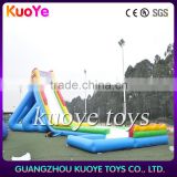 inflatable hippo slide, giant inflatable water slide, beach funny inflatable slide for adult