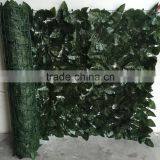 Hot Sale Outdoor Decoration Plastic Leaf Hedge Artificial Green Leaf Fence Quality Choice