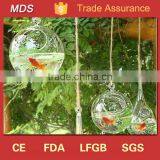 Home Decor Terrarium Glass Hanging Teardrop Shaped Glass Vase thumbnail-2