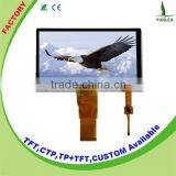 Yunlea Factory Cheapest Price 10$ Lcd Tft Display 800x480 Pixels 7"
