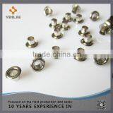 Silver Round Brass Eyelet for Shoe