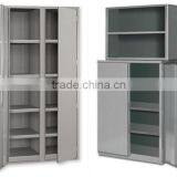 Good quality cupboards in office for file, book stock