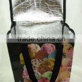 PP Non Woven Recreational High Quality Insulated Cooler Bag With Printing Opp Film Laminated thumbnail-1