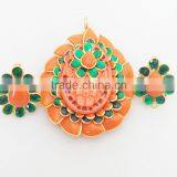 Wedding Special Pacchi Pendant Locket Set thumbnail-1