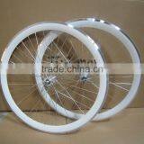 2016 Hot Selling Aluminum Alloy Wheel Set Fixed Gear Wheelset Deep V Rim 45mm Filpflop Hub Wheelset China Wheelset Factory Quality Choice thumbnail-3