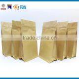 Eight-side Sealed Zipper Kraft Paper Bag thumbnail-5