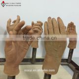 artificial silicone hands used for props