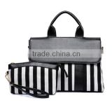 Zebra Stripe Shoulder Bag Handbag Carrying Purse