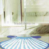 Scallop Shape Bath Mat,Anti-skid Bathroom Mat