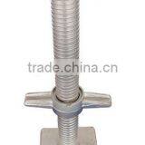Q345 Steel Pipe Adjustable Hollow Screw Jack Base for Supporting thumbnail-4