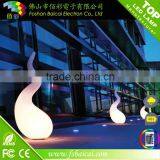 color changing led floor lamp/waterdrop shape cordless led floor lamp