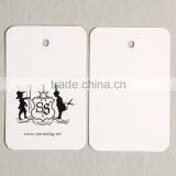 Art Paper Printed Paper Card With Round Angle Cut for Men's Outer Jackets thumbnail-2