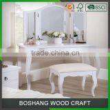 Antique Dressing Table With Mirrors thumbnail-5