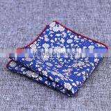 August Cotton Floral Pocket Square thumbnail-1