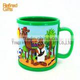 Menufacture China PVC Rubber Coffee Cup Mug DUBAI Mugs Promotional Gift thumbnail-5