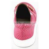 Spring and Autumn Rose Red Slip on Women Casual Shoes thumbnail-4