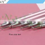 ANY Nail Art Beauty UV Gel Nails Design Single Piece Metal Nail Art Dotting Pen thumbnail-5