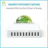 Wholesales 10A US/EU/UK/AU/KS Socket Multi Port USB Charger Station Wall Charger thumbnail-3