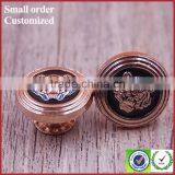 Custom Engraved Brass Sport Made Metal Buttons for Shirt Jean thumbnail-2