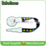 Fabric Baby Pacifier Saver With Plastic Clip thumbnail-1