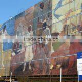 Decorative Painted Glass Tempered Glass Wall Art Panels thumbnail-2