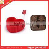 Factory Hot Sale Wholesale Popular Silicone Human Heart Cake Mold thumbnail-2