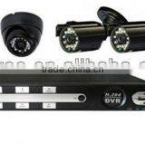 DVR-6404KS 4CH CCTV DVR Home Surveillance Security System 2 Outdoor & 2 Indoor IR Camera thumbnail-1