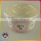 Disposable Ice Cream Paper Bowl With Flat Lid Quality Choice thumbnail-1