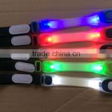 plastic flashing led arm band light
