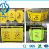 Folding Type Fabric Metal Retractable Road Safety Plastic Barrier