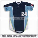 Wholesale Sublimation Team Baseball Uniforms Design Fashion Custom Sublimated Baseball Jersey thumbnail-3