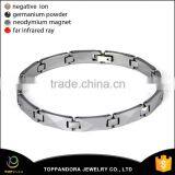 Unisex Tungsten Steel Bracelet With Energy Magnetic Hematite Bracelet for Mens Womens and Lovers thumbnail-2